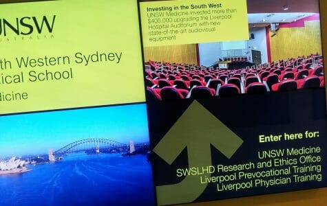 015 UNSW007 - Videowall